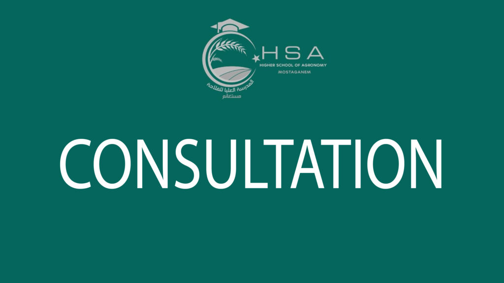 AVIS DE CONSULTATION N°12/2024